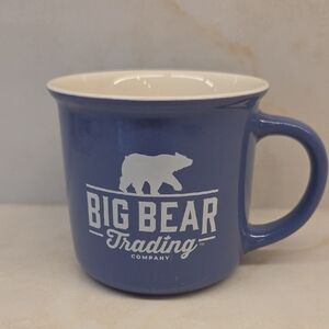 🚦3for$15🚦NWT Big Bear Trading Co Blue Purple Mug